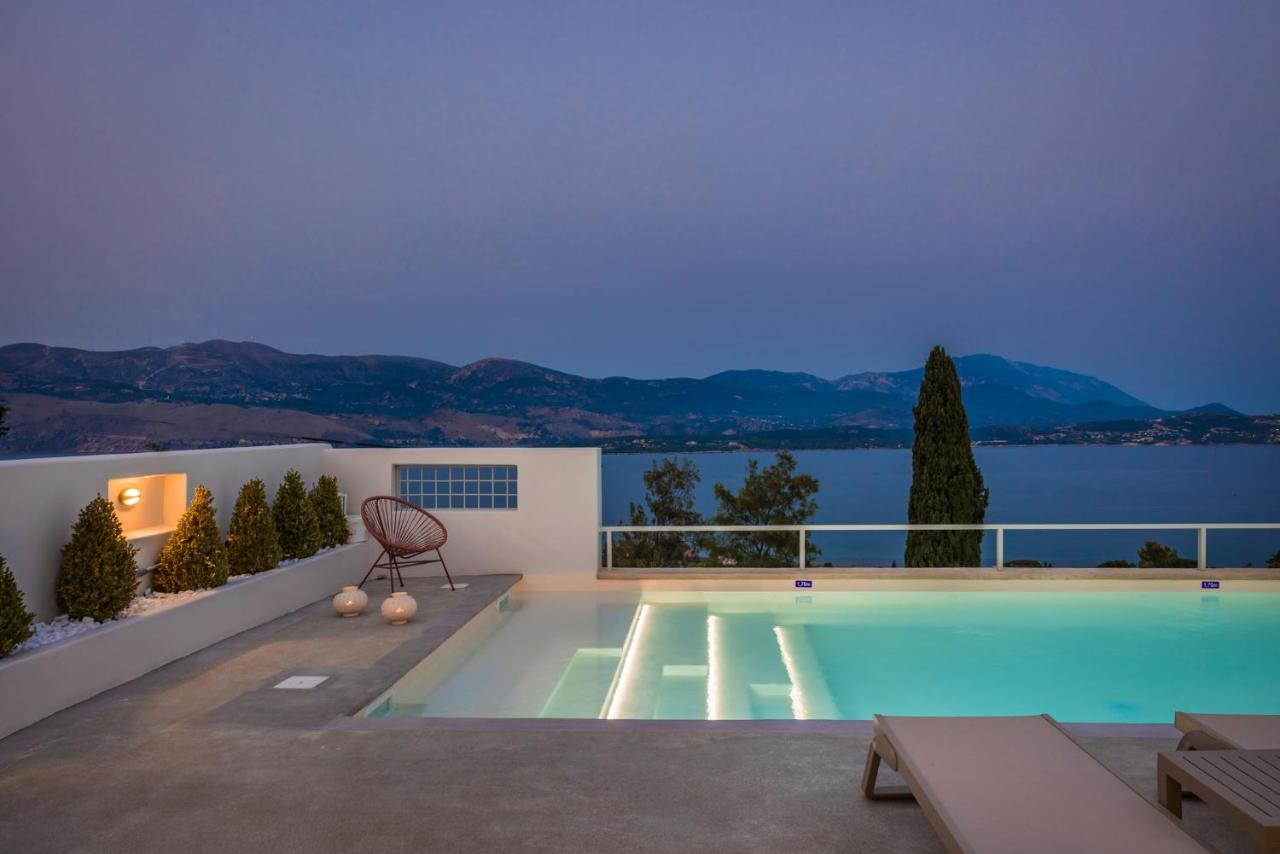 Villa Mirto - Iris Sunset Villas Lepedha Экстерьер фото