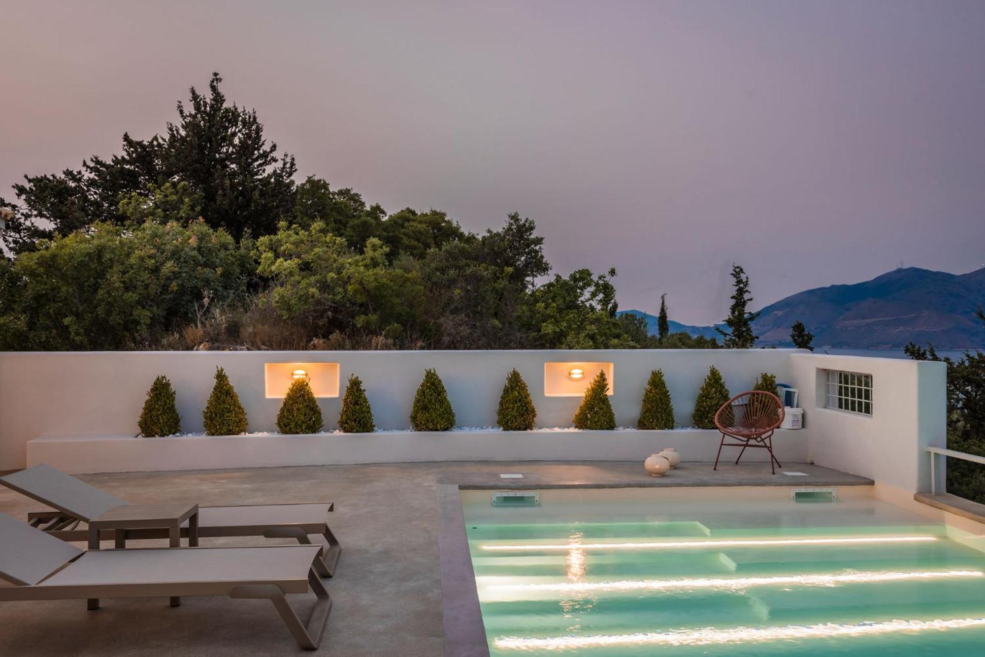 Villa Mirto - Iris Sunset Villas Lepedha Экстерьер фото