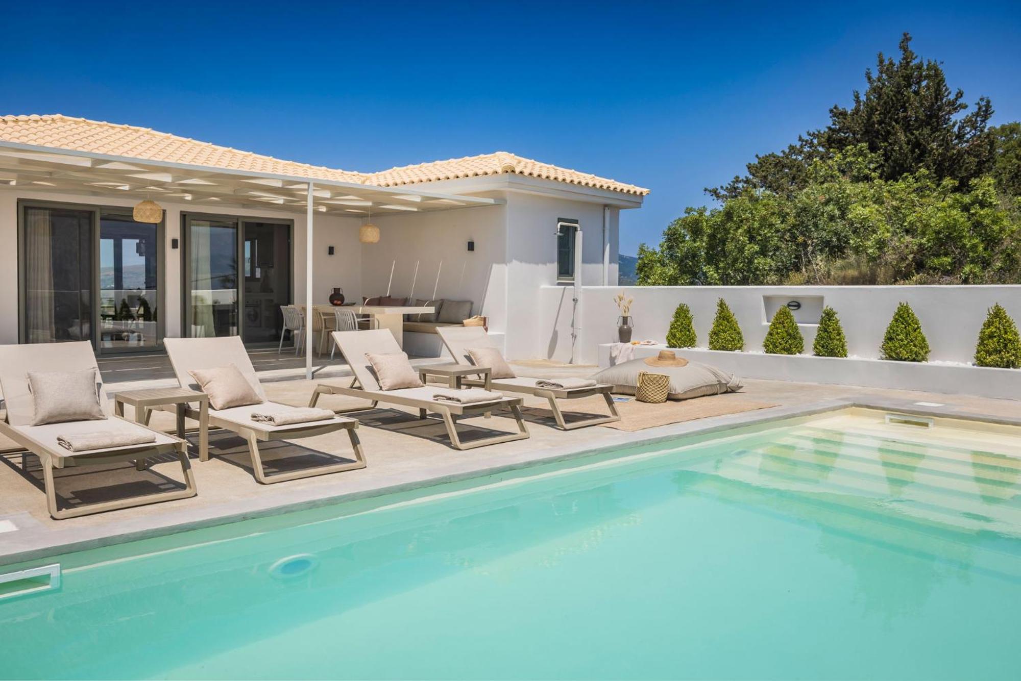 Villa Mirto - Iris Sunset Villas Lepedha Экстерьер фото