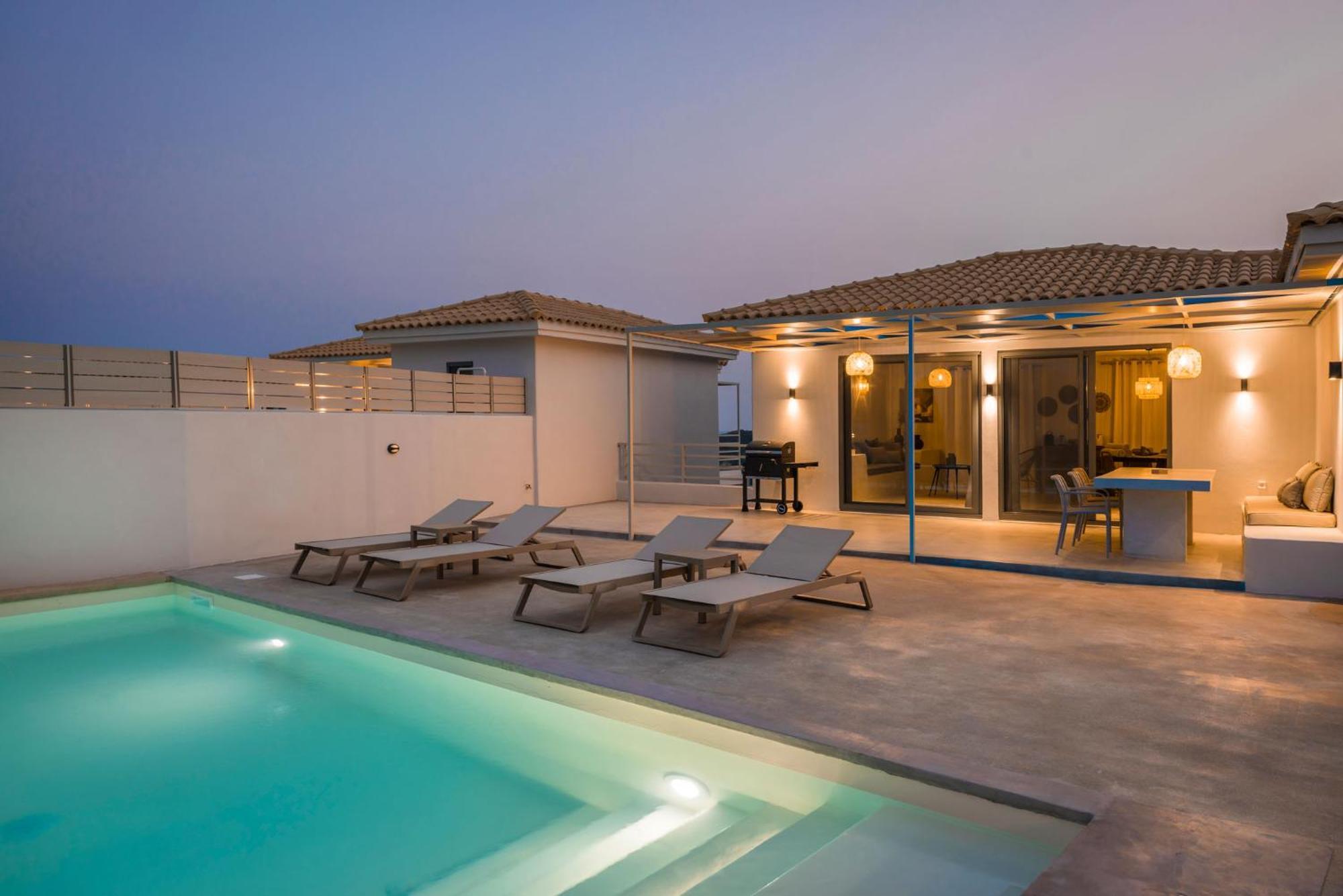Villa Mirto - Iris Sunset Villas Lepedha Экстерьер фото