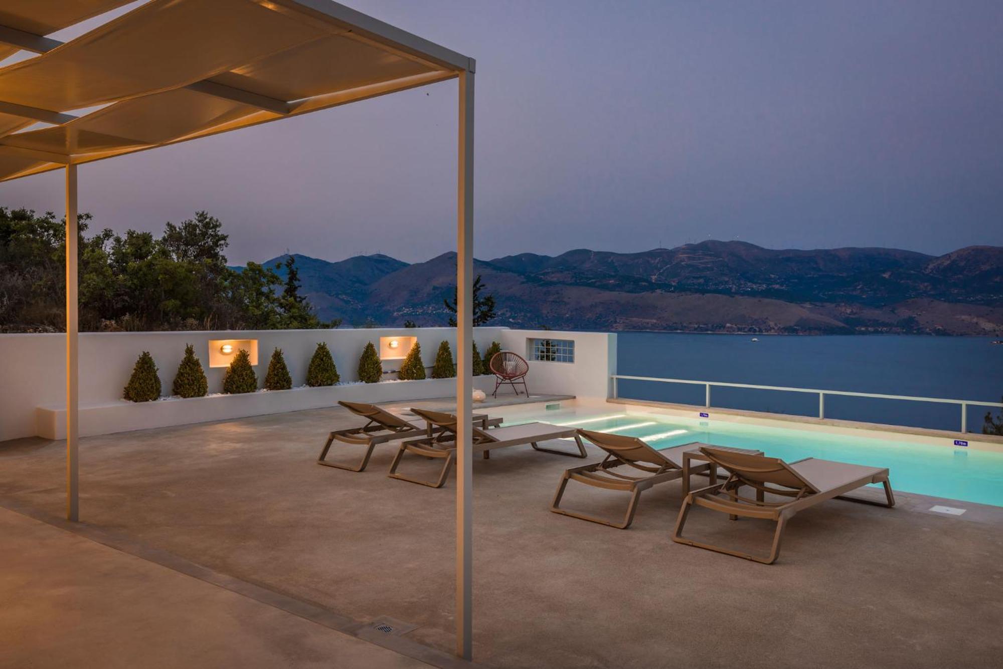 Villa Mirto - Iris Sunset Villas Lepedha Экстерьер фото